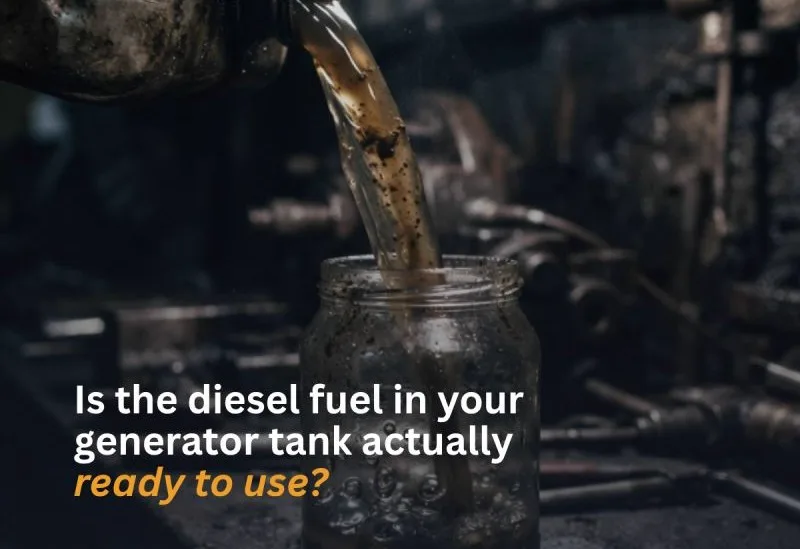 Is the diesel fuel in your generator tank actually ready to use?