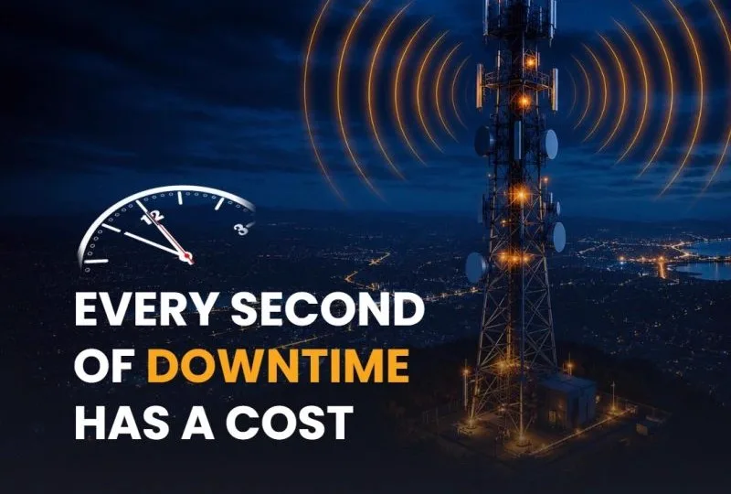 Every second of downtime has a cost
